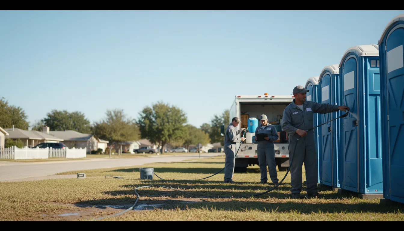 Long-Term Portable Toilet Rental in Mount Orab, OH near me